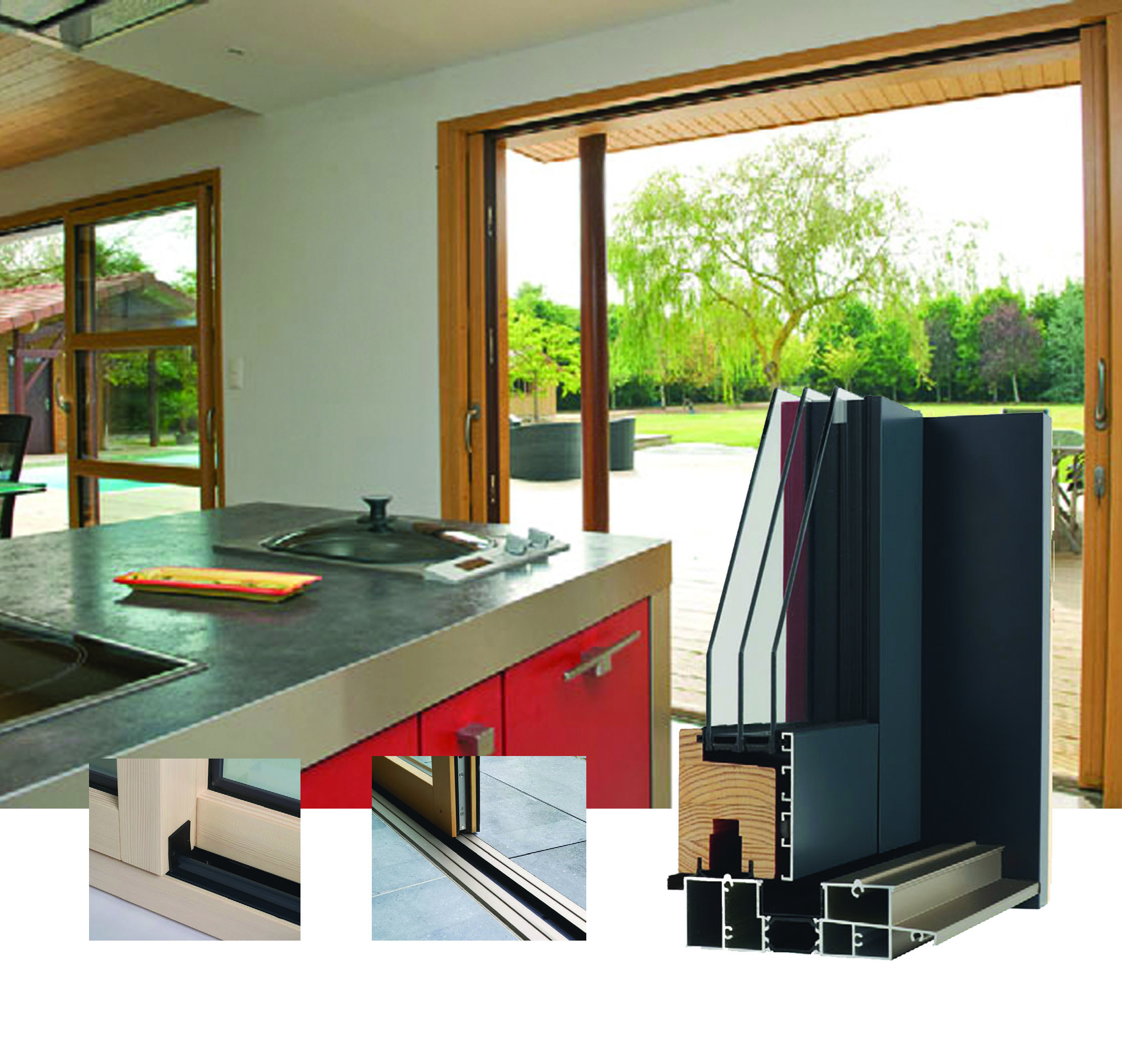 Fenetre Bois Alu - Univers Energies